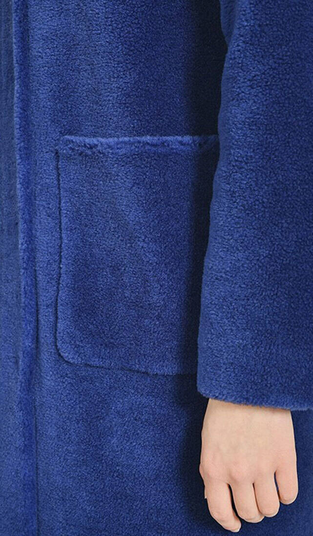 Vêtement en cuir Manteaux cuir bleu