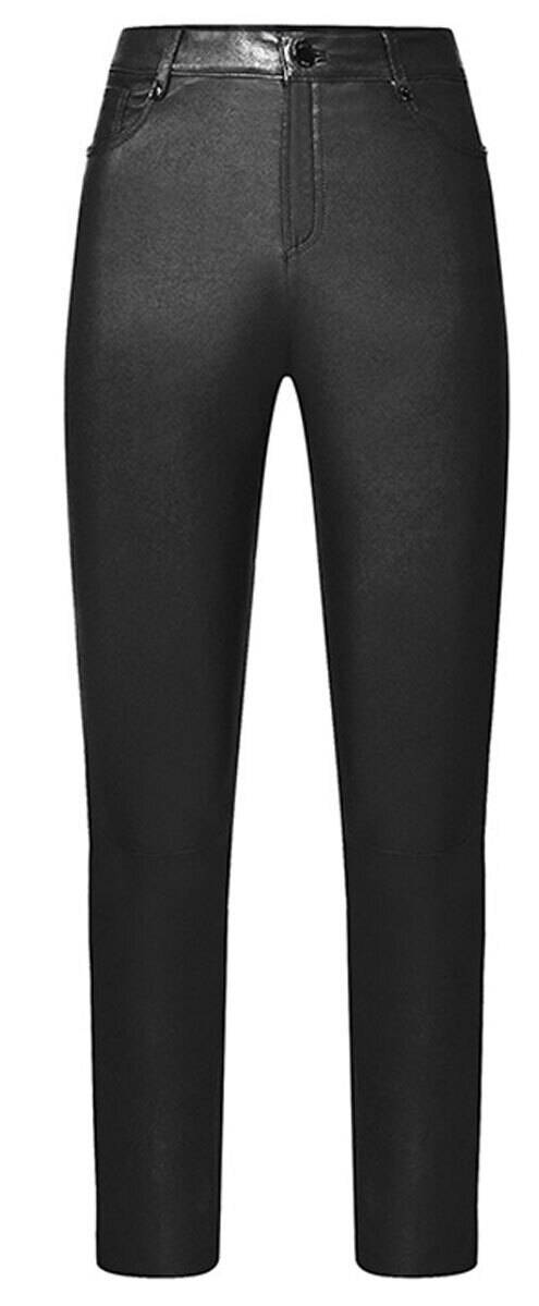 Vêtement en cuir Pantalon cuir noir