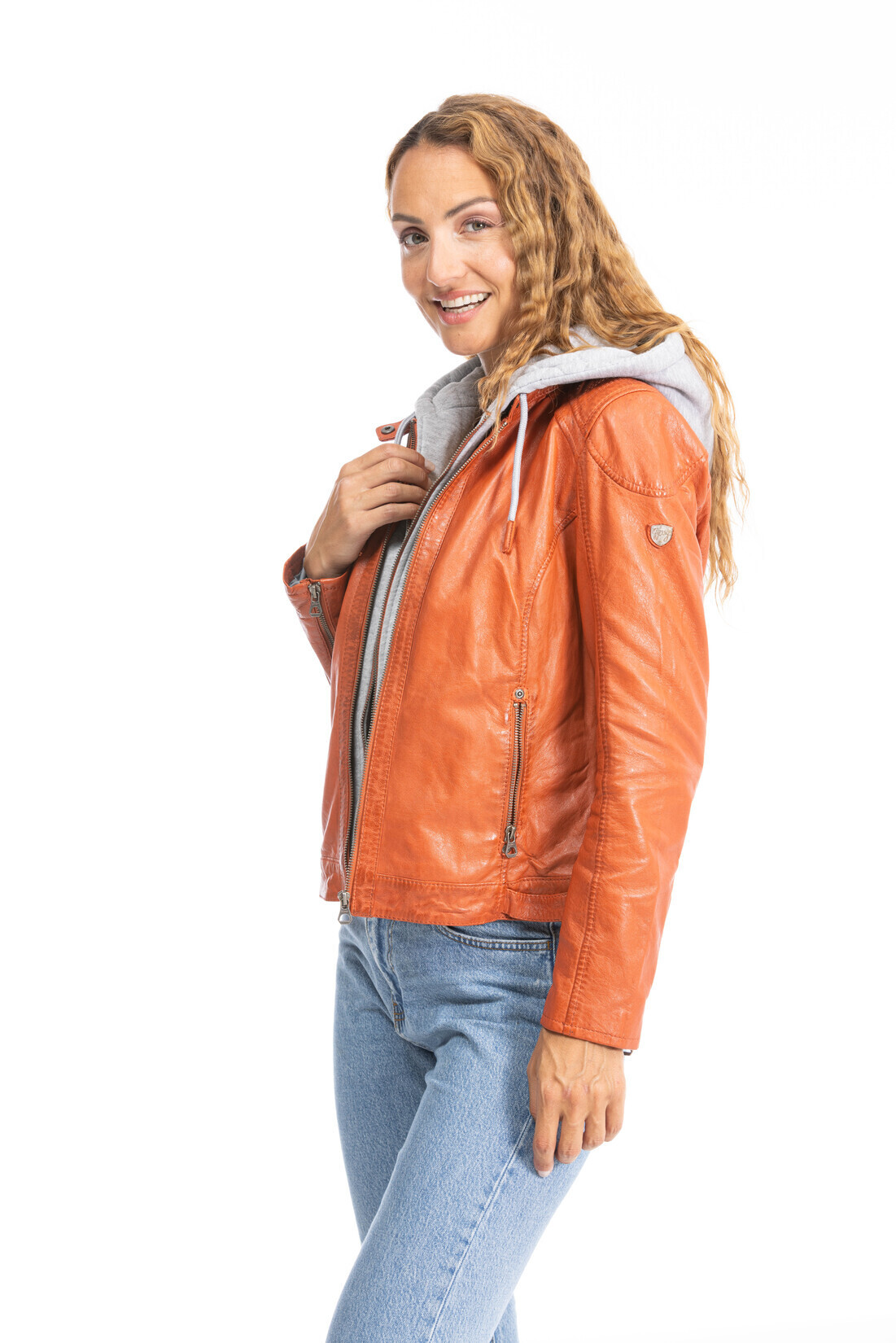 Blouson femme online orange