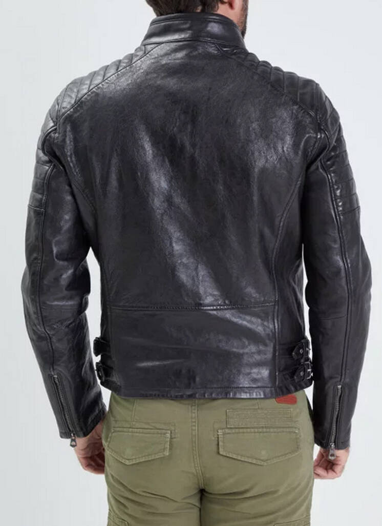 Blouson cuir von dutch hot sale