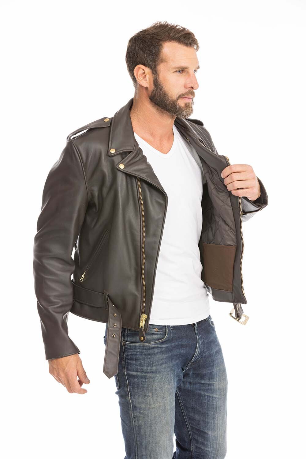 Blouson cuir perfecto schott homme hot sale