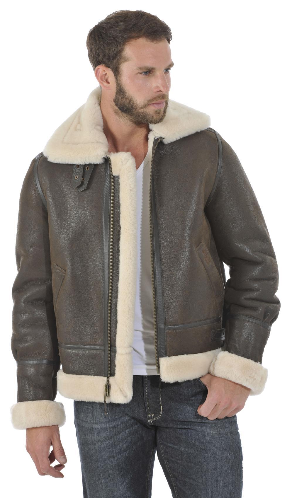 Blouson bombardier best sale homme schott