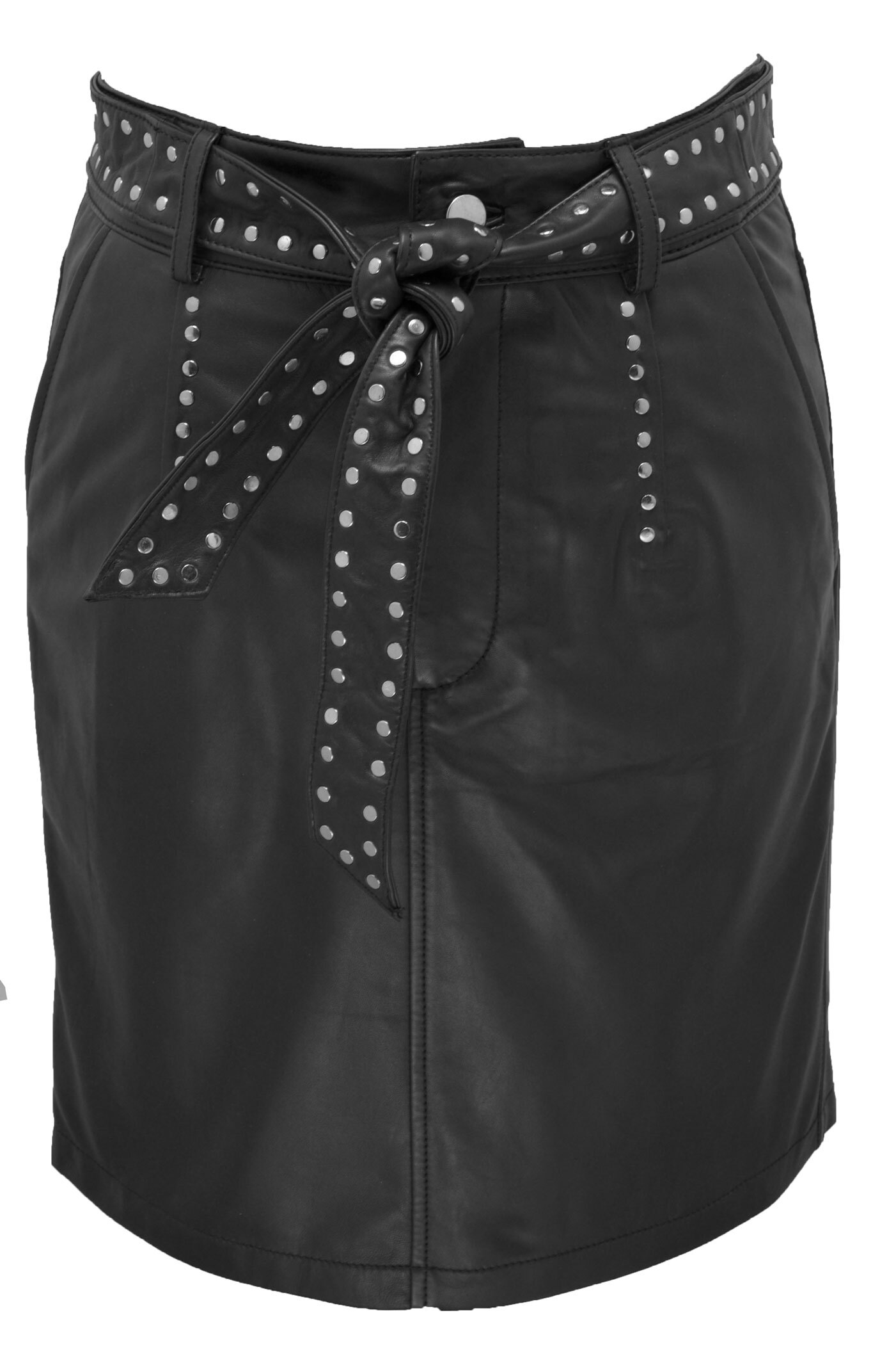 Vêtement en cuir Robes & jupes cuir noir