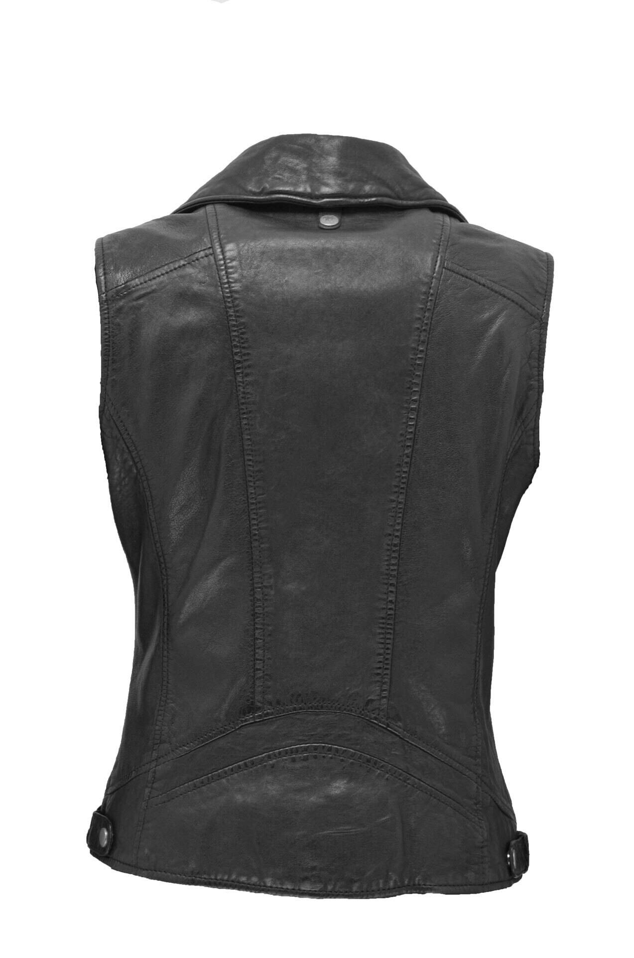 Vêtement en cuir Gilets cuir & fourrure  noir